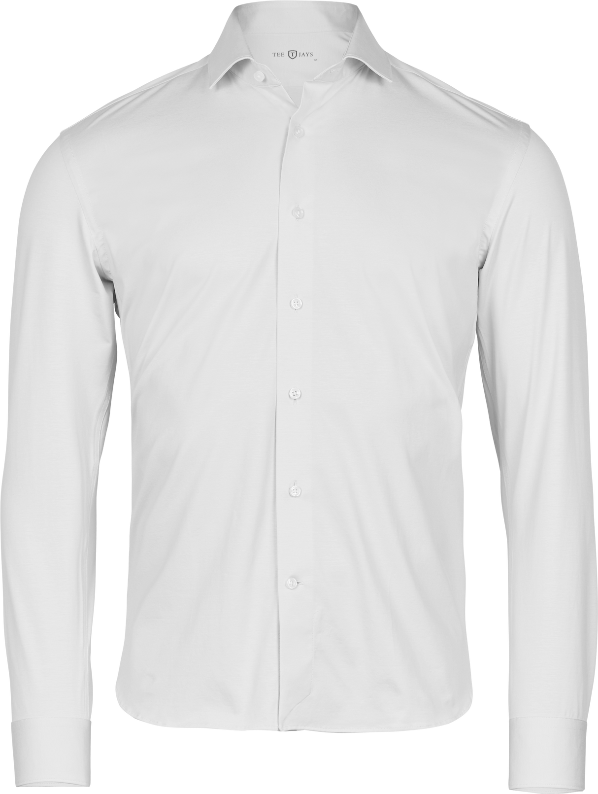 Stretch Skjorte , Hvid, Herre - Style 4030