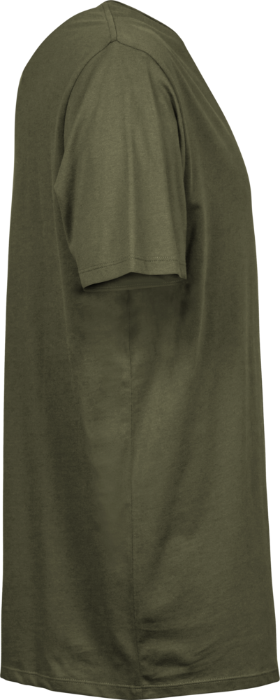 Raw-Edge Tee, Oliven, Herre - Style 5060