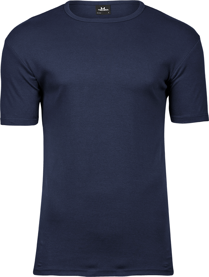 Interlock Tee, Navy, Herre - Style 520