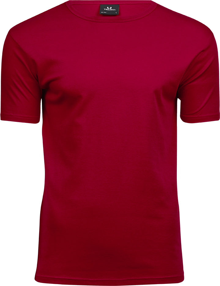 Interlock Tee, Rød, Herre - Style 520