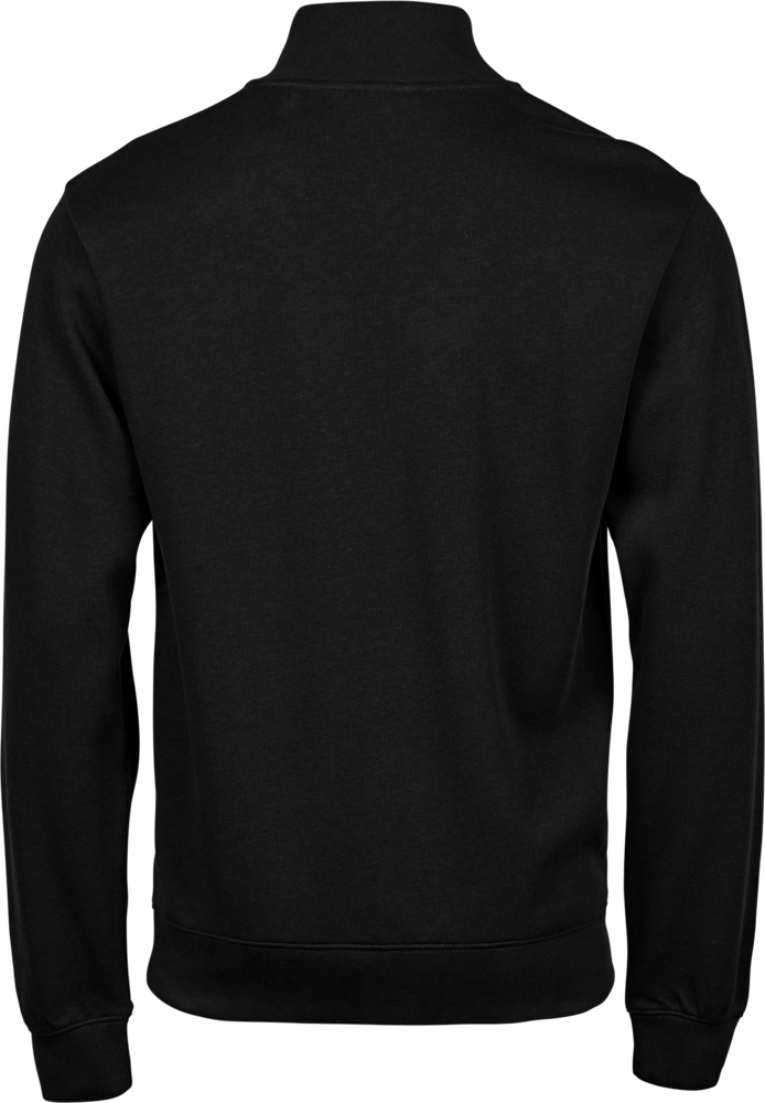 Half-zip sweatshirt, Sort, Herre - Style 5506