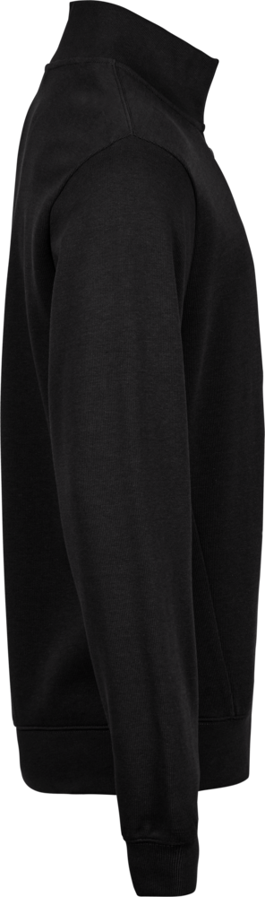 Half-zip sweatshirt, Sort, Herre - Style 5506