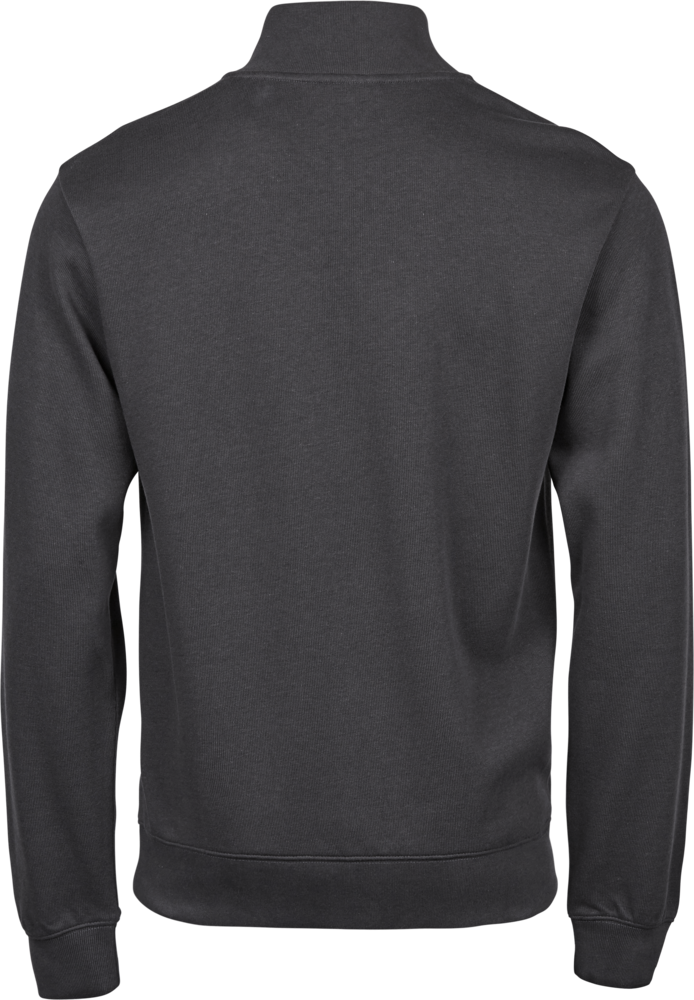 Half-zip sweatshirt, Mørk Grå, Herre - Style 5506
