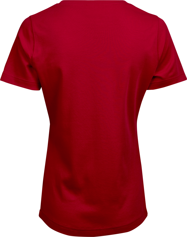 Interlock Tee Dame - Rød - Teejays 580
