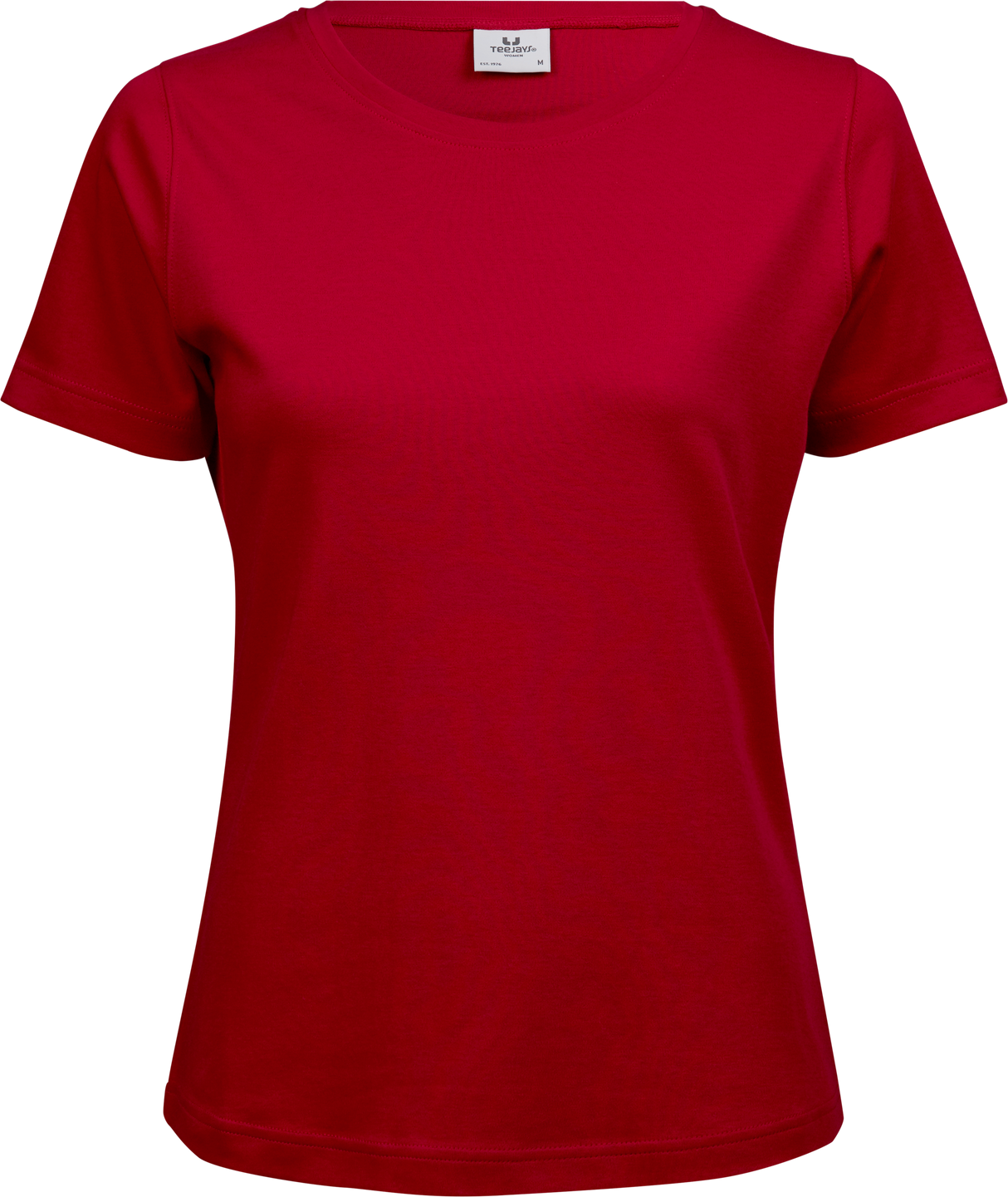 Interlock Tee Dame - Rød - Teejays 580