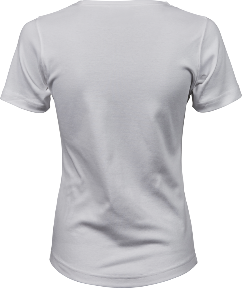 Interlock Tee Dame - Hvid - Teejays 580