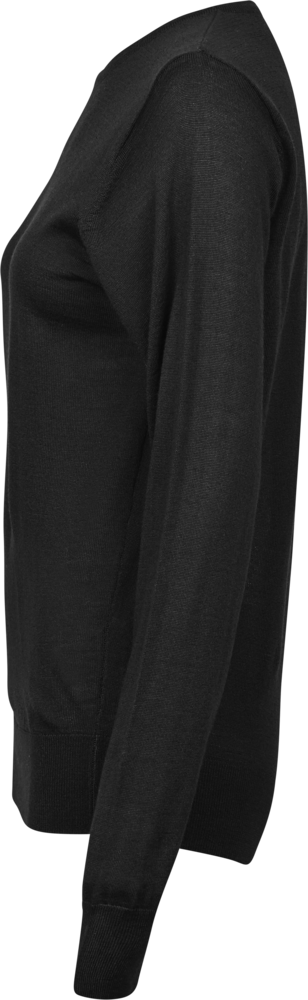 Striktrøje Dame - Sort - Teejays 6006