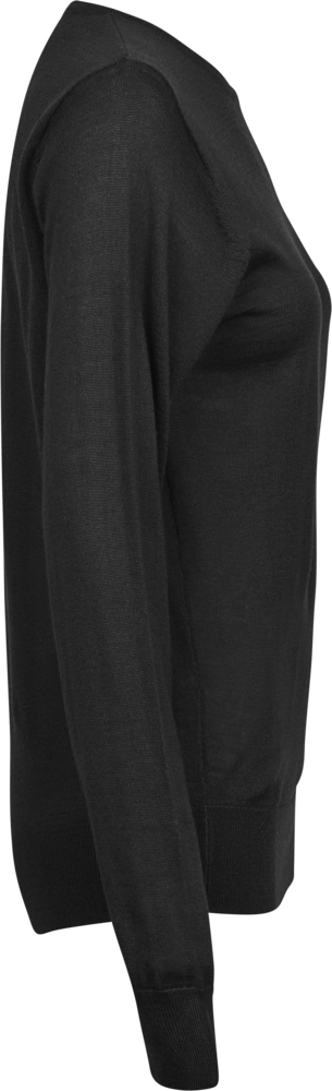 Striktrøje Dame - Sort - Teejays 6006