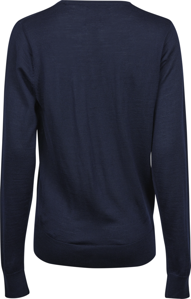 Striktrøje Dame - Navy - Teejays 6006