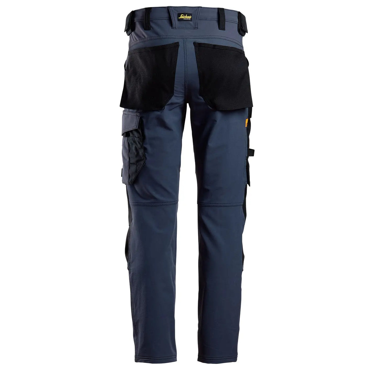 Snickers AllroundWork arbejdsbukser 6371 full stretch, Navy/Sort