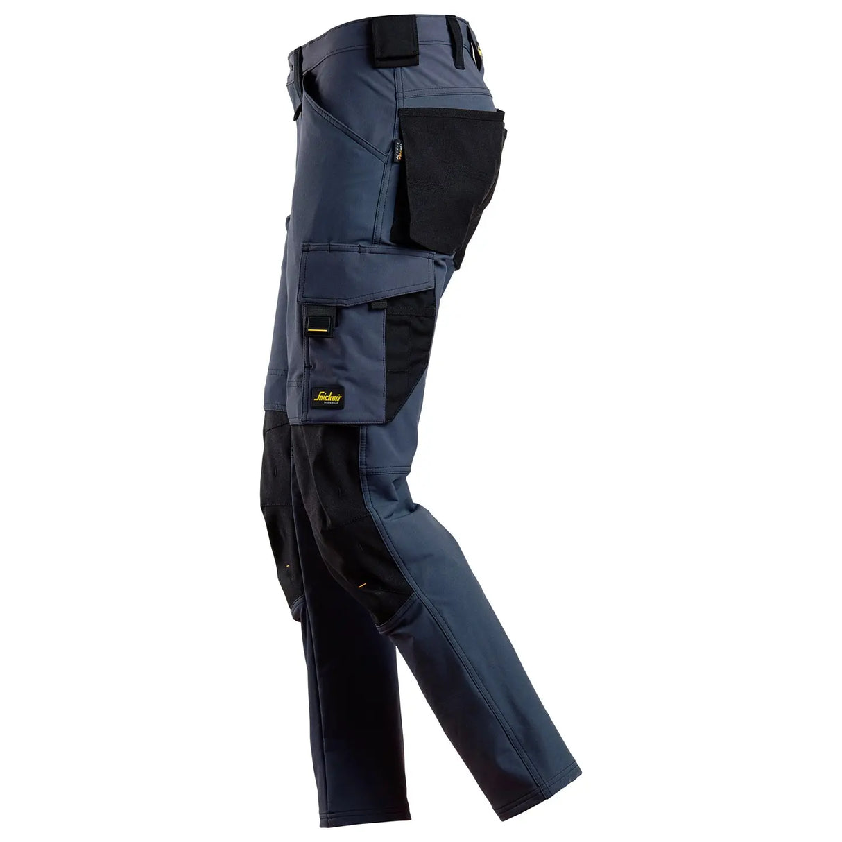 Snickers AllroundWork arbejdsbukser 6371 full stretch, Navy/Sort