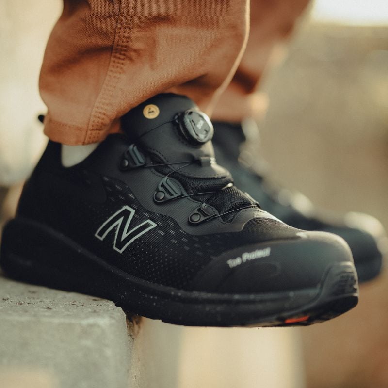 Logic BOA Sikkerhedssko, Sort, New Balance LBO