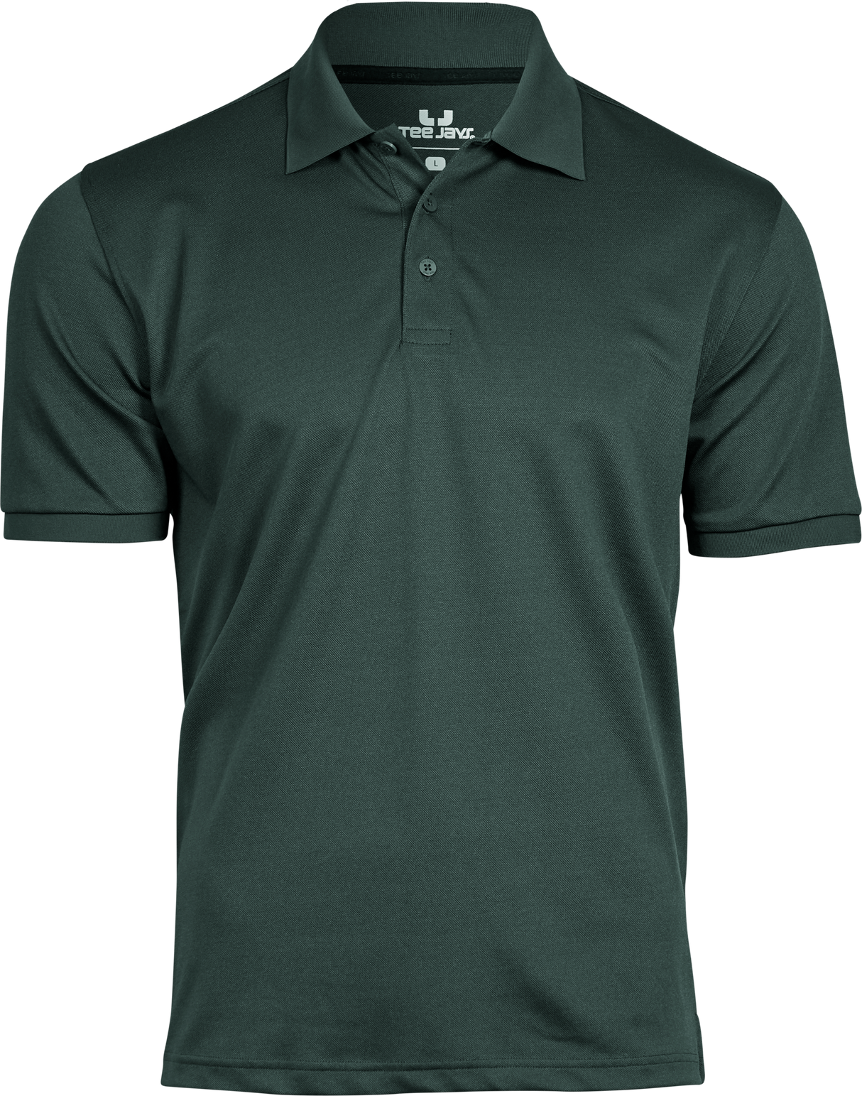 Club polo T-shirt, Grøn - Style 7000