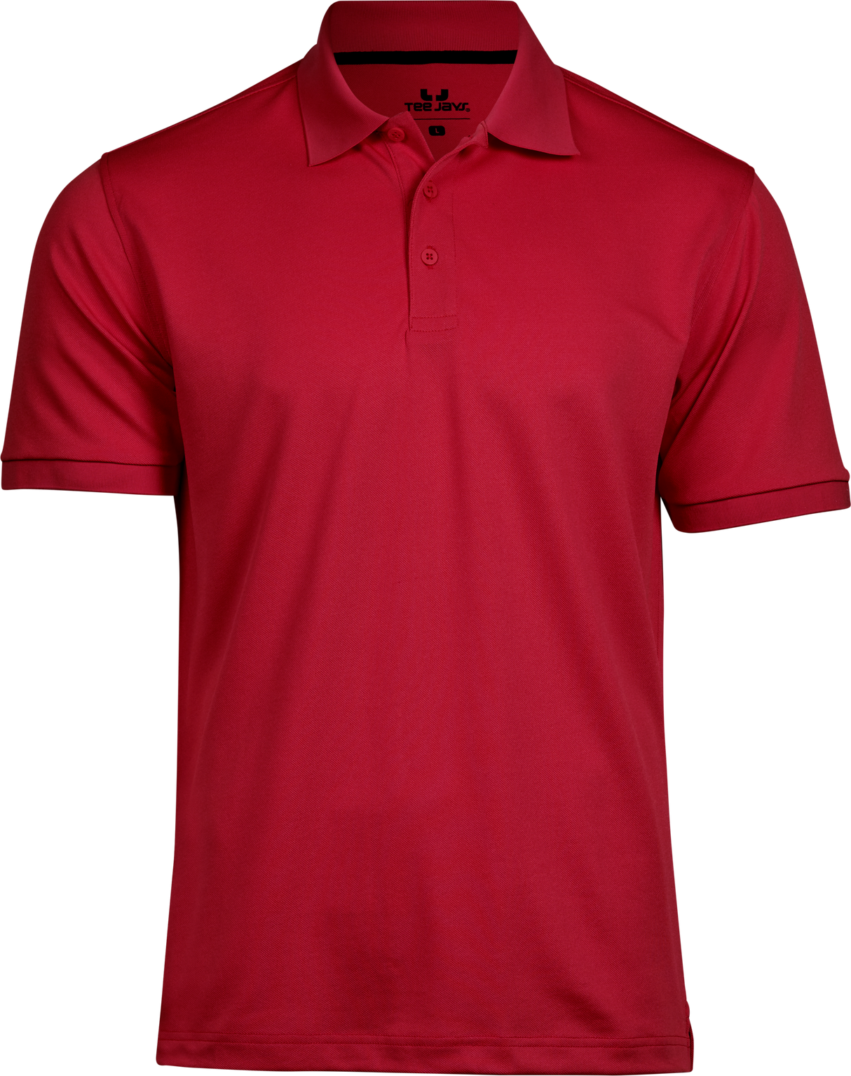 Club polo T-shirt, Rød - Style 7000