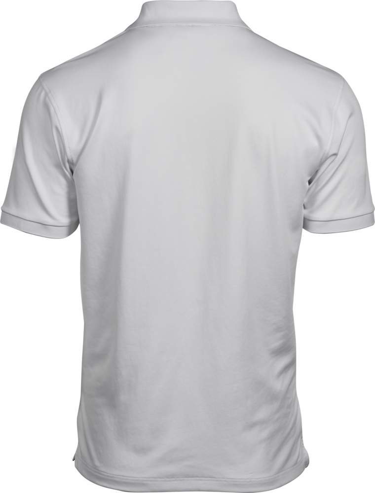 Club polo T-shirt, Hvid - Style 7000