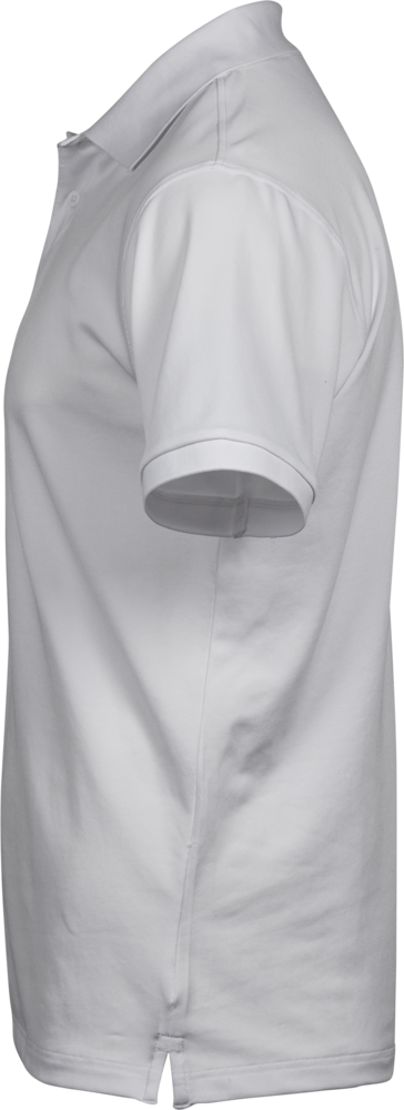 Club polo T-shirt, Hvid - Style 7000
