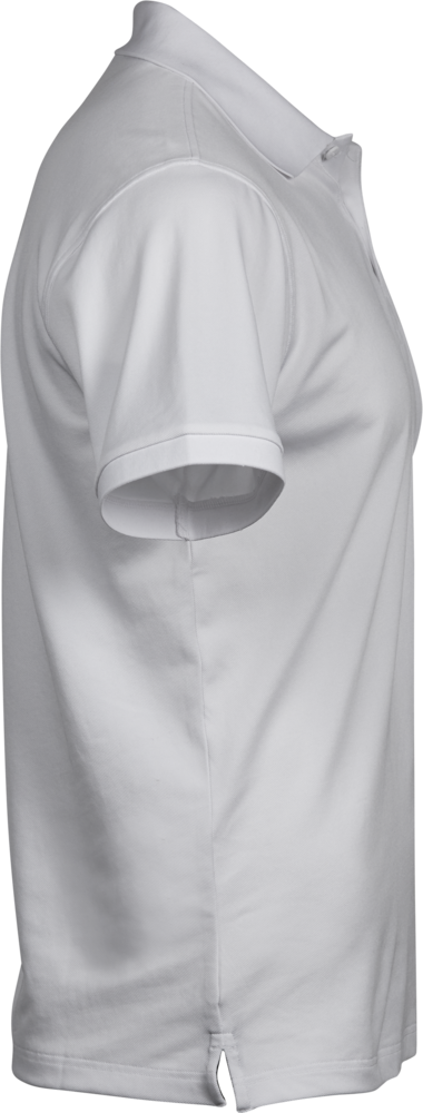 Club polo T-shirt, Hvid - Style 7000
