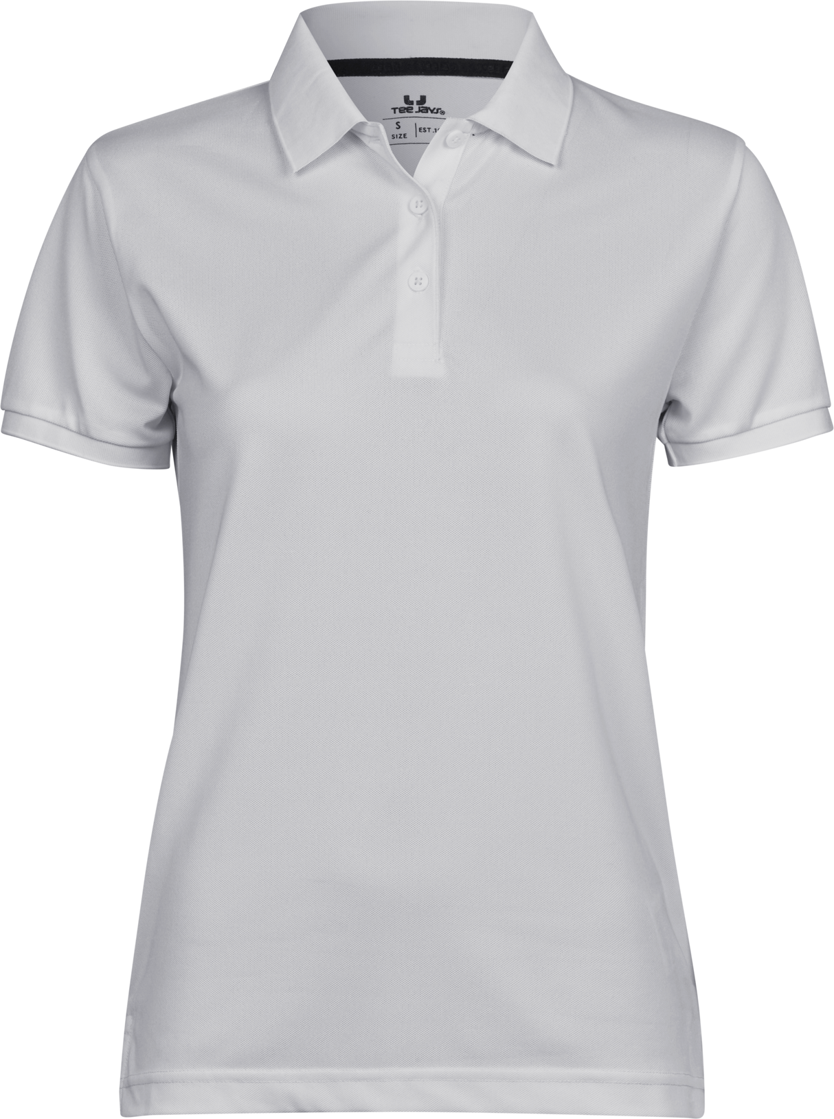 Club Polo Dame - Hvid - Teejays 7001