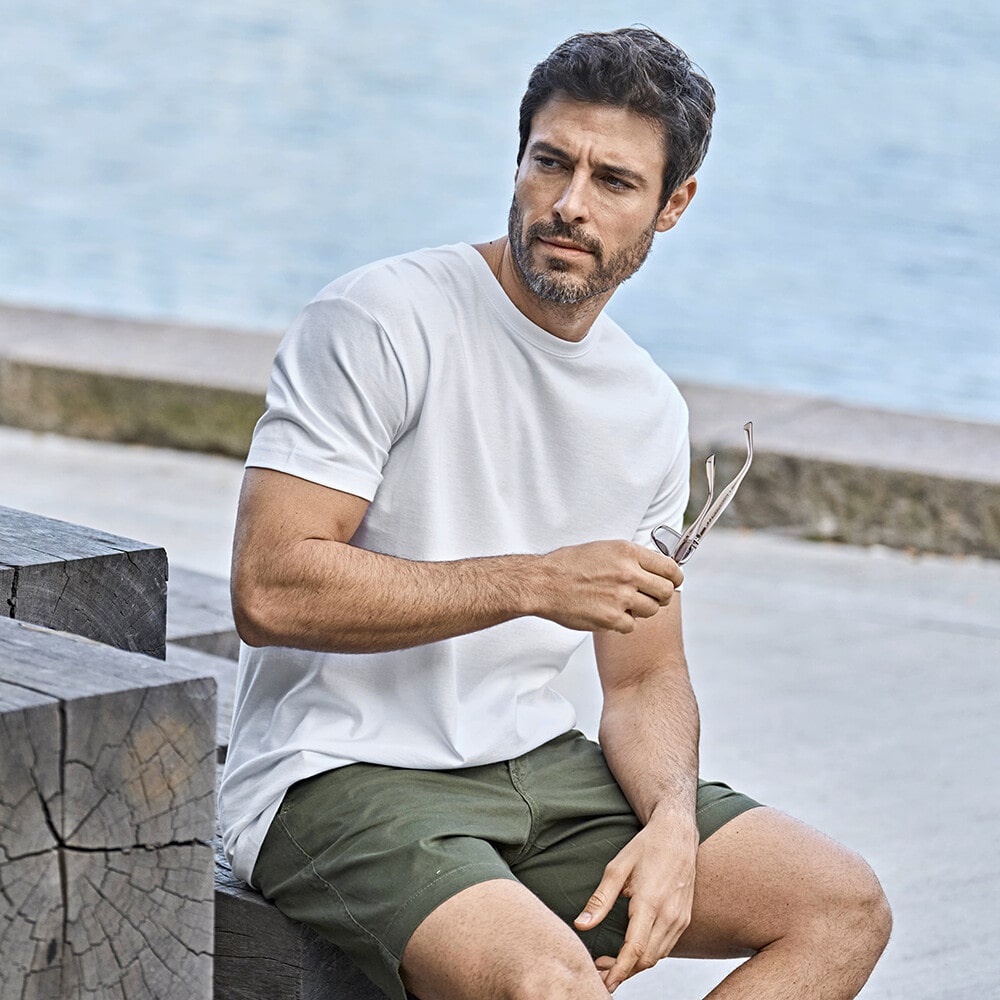 Soft T-shirt, Navy - Style 8000