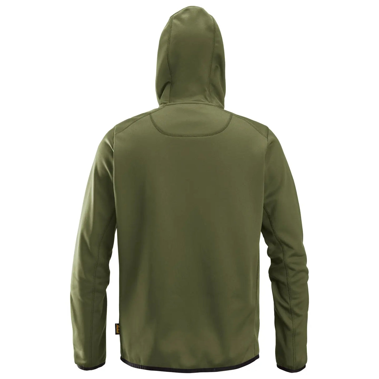 AllroundWork Hættetrøje i fleece med lang lynlås, Herre, Khaki Grøn - Snickers 8058 - 3100