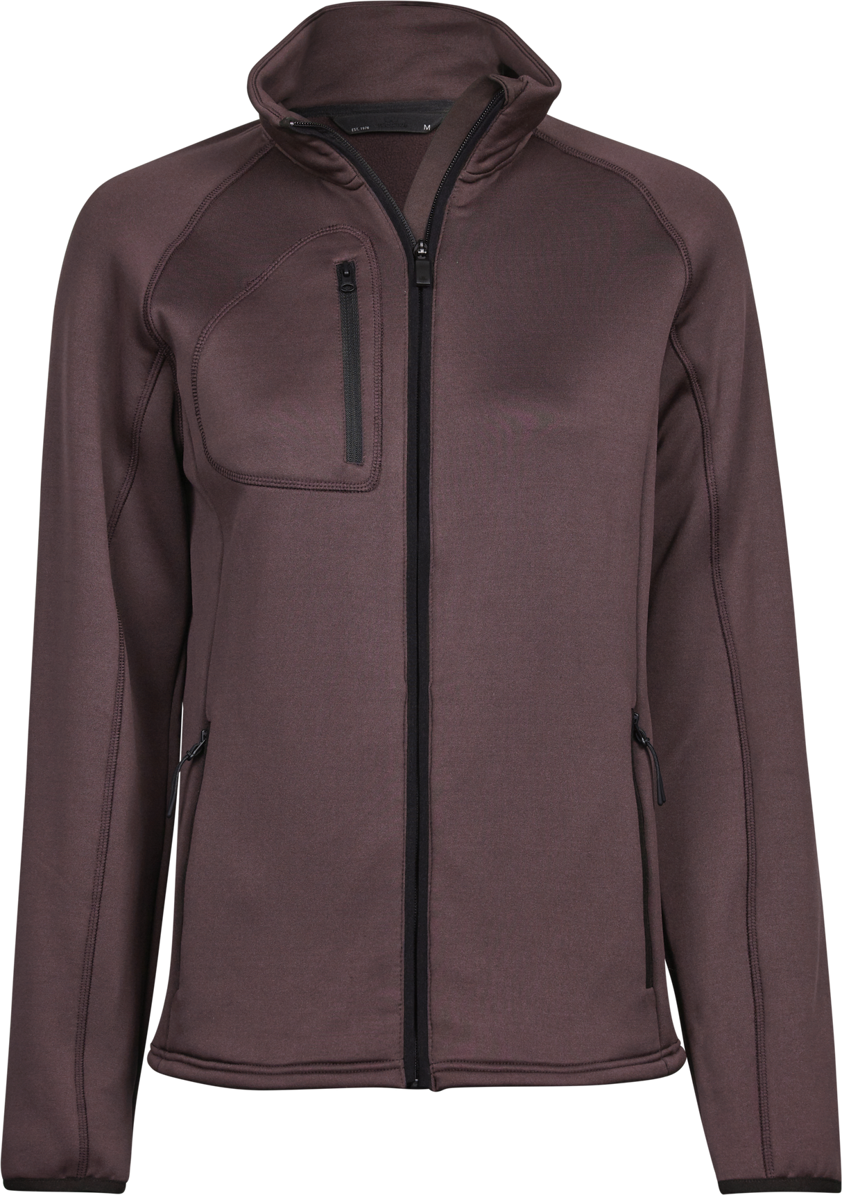 Stretch Fleece Dame - Bordeaux - Teejays 9101