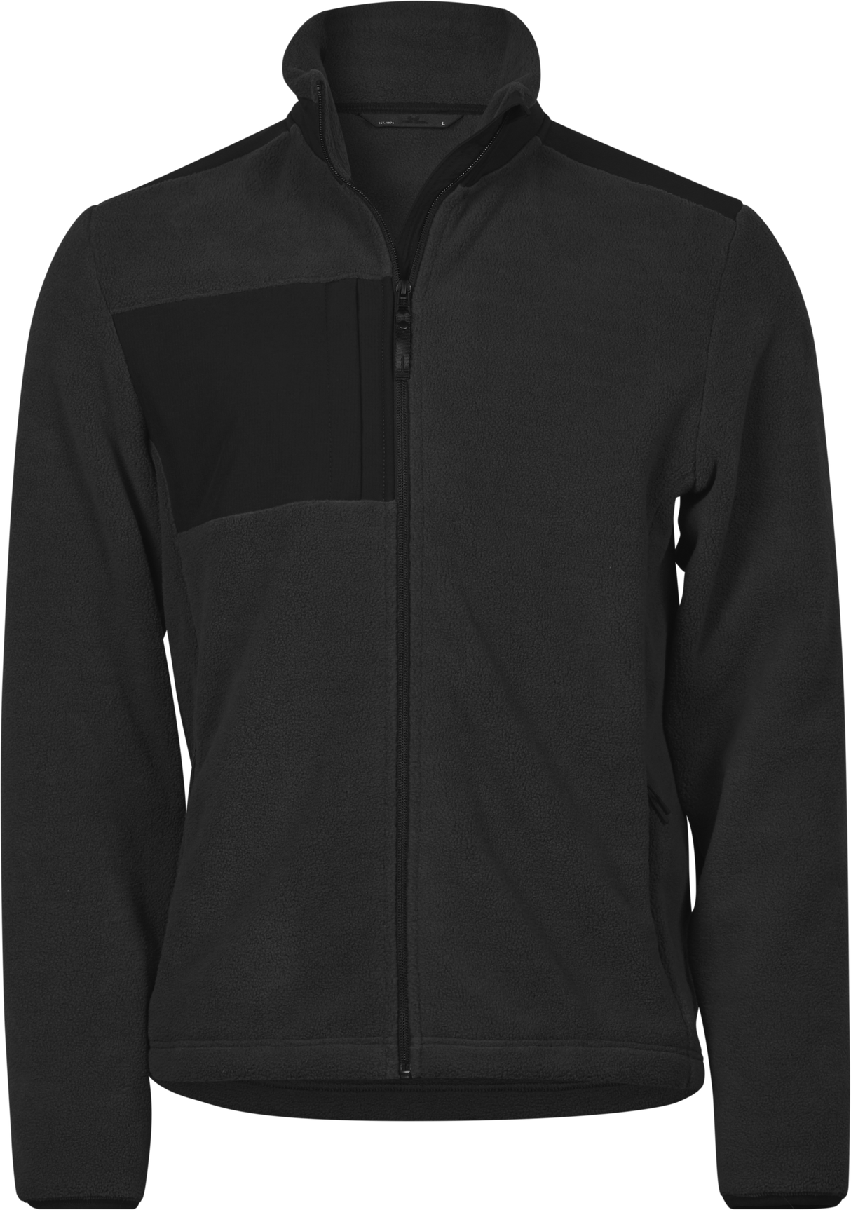 Outdoor Fleecejakke, Sort/Sort, Herre - Style 9120