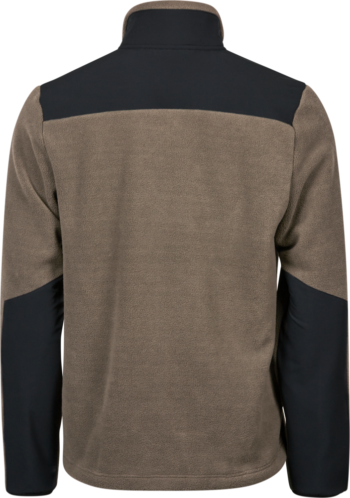 Outdoor Fleecejakke, Clay/Sort, Herre - Style 9120