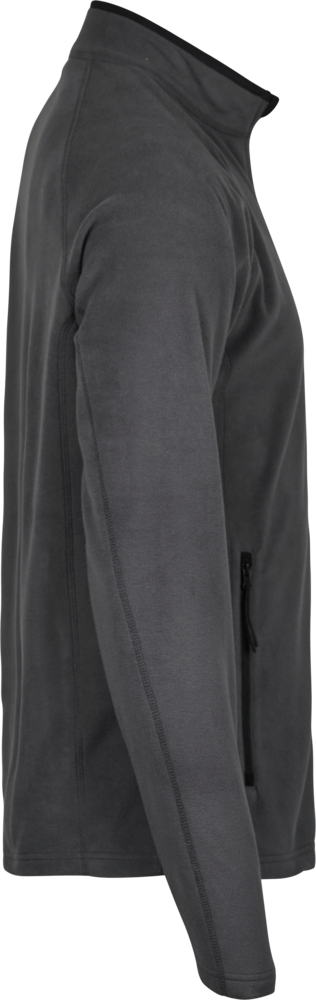 Active fleece cardigan, Mørk Grå, Herre - Style 9160