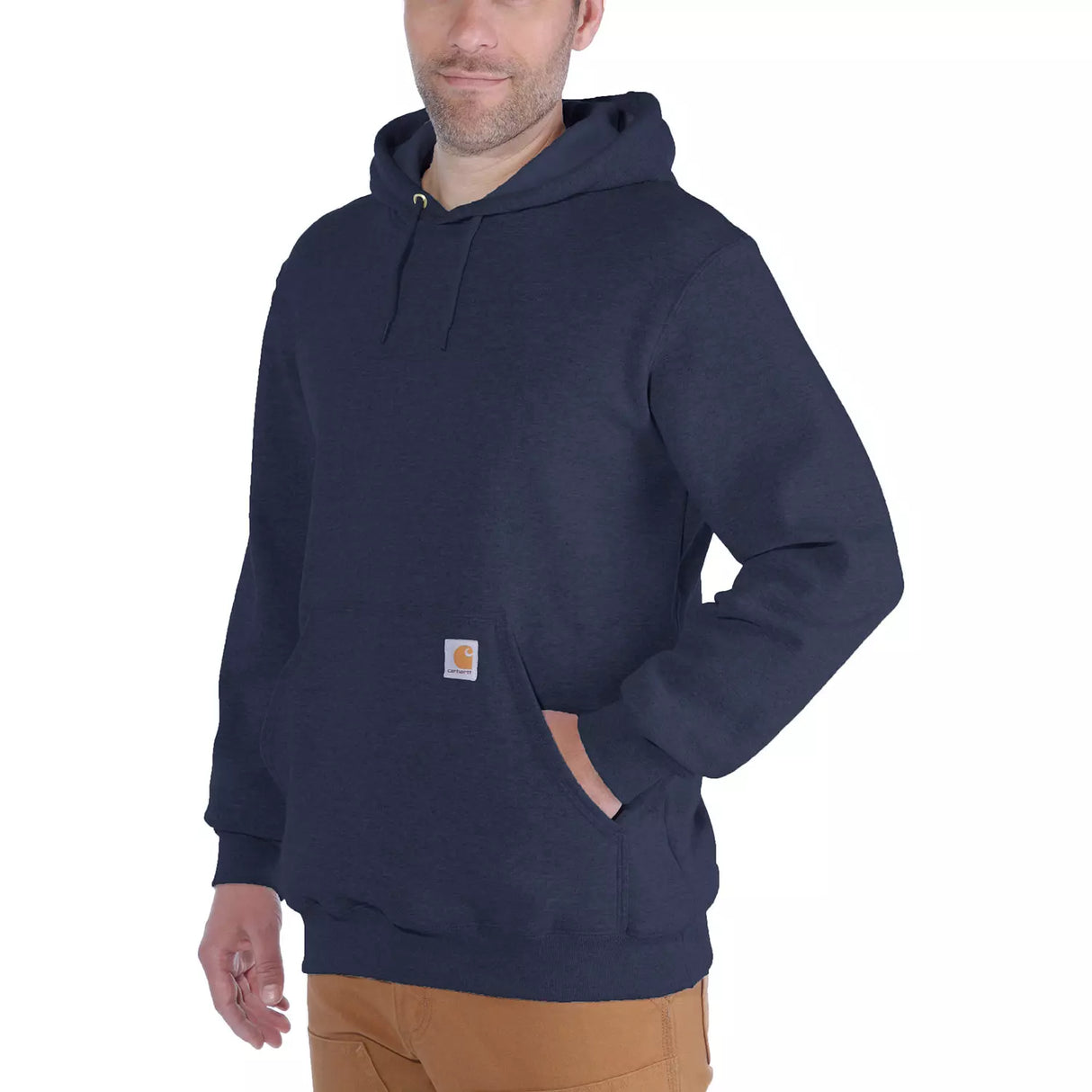 Carhartt Duck Midweight hoodie K121 , New Navy
