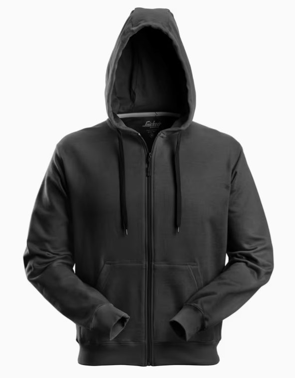 Snickers hættetrøje 2801, Sort