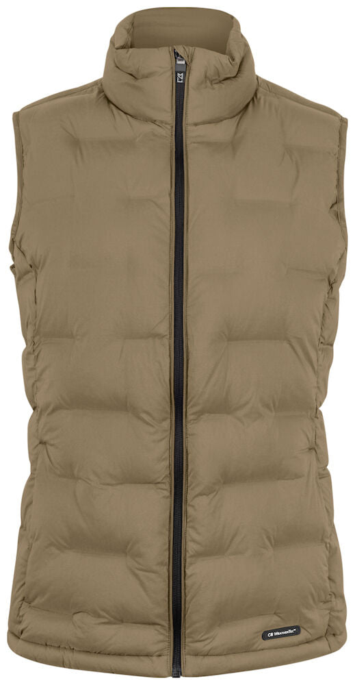 Baker Vest, Dame, Khaki - CUTTER & BUCK 351469