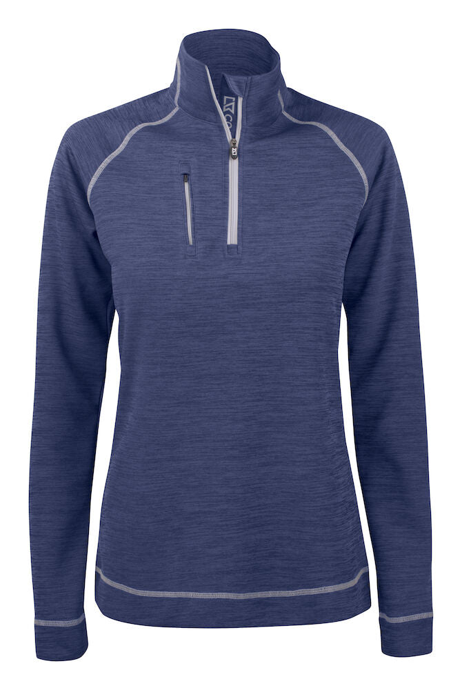 Chambers Half Zip, Dame, Navy Blå - Cutter & Buck 358413