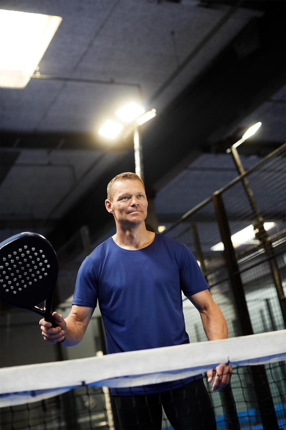 Perfekt running T-shirt Herre, Rød - G21040