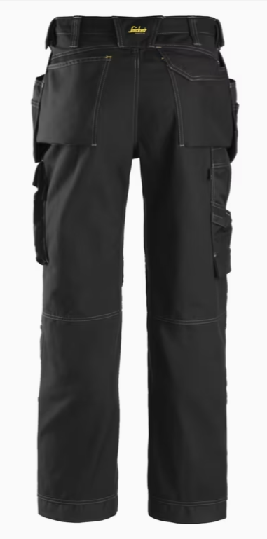 Snickers Håndværkerbukser Comfort Cotton 3215, Sort