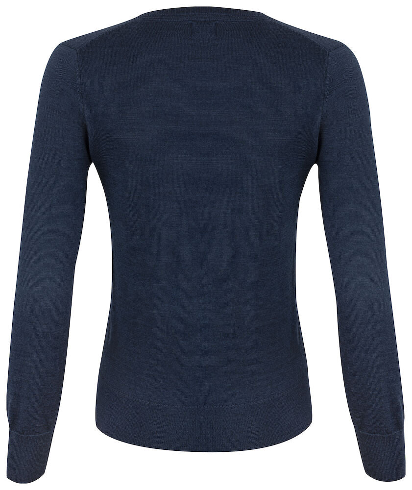 Vernon V-neck, Dame, Mørk Marine - CUTTER & BUCK 355433