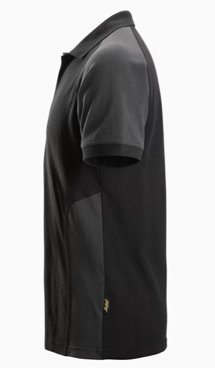 Snickers polo T-shirt 2750, Sort/grå