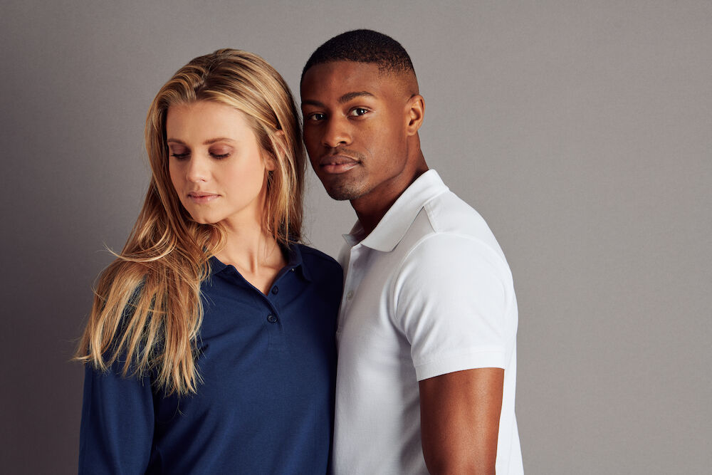 Surf Pro Langærmet Dame Polo, Grå - PRINTER 2265027