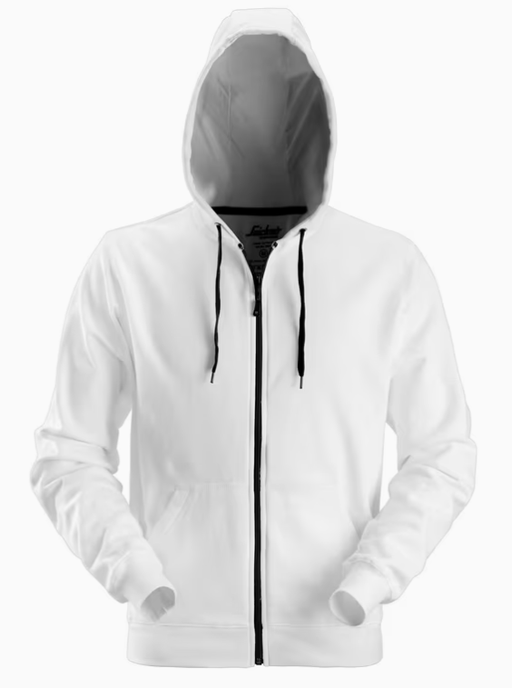 Snickers hættetrøje 2801, Hvid