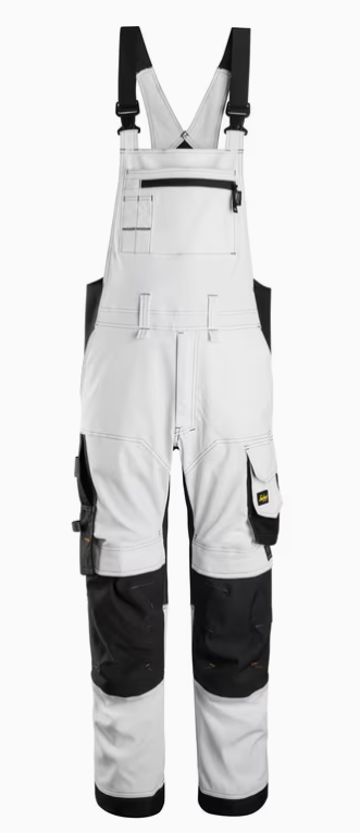 Snickers AllroundWork overalls 6051, Hvid