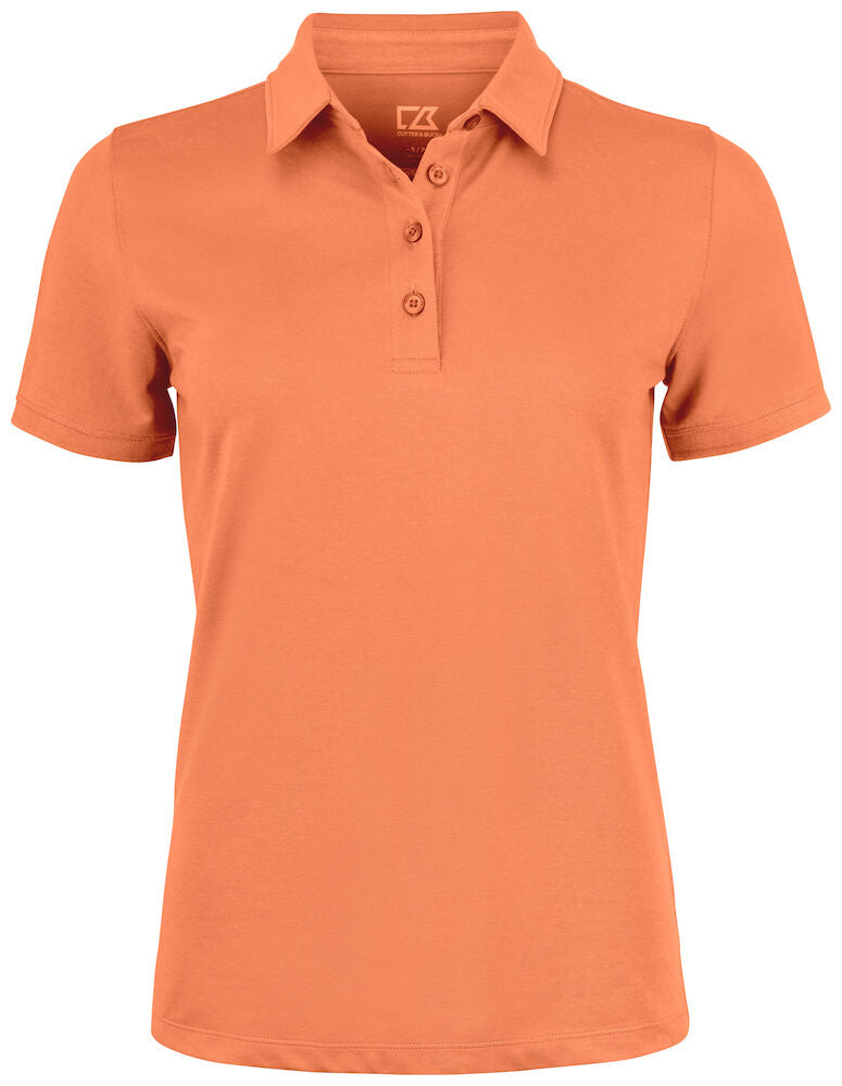 Oceanside Stretch Polo, Dame, Fersken - CUTTER & BUCK 354431