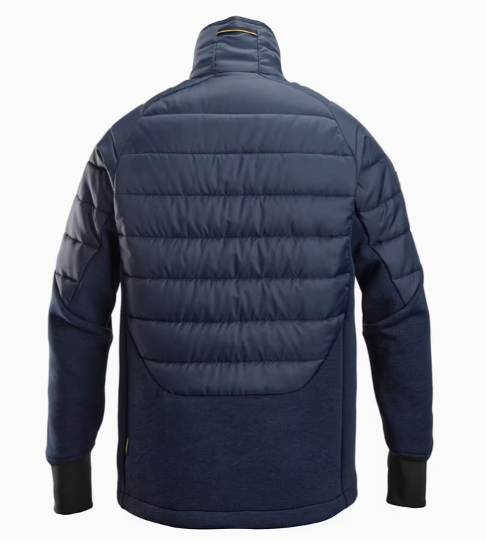 Elastisk Hybrid Jakke, Marine/Mørk Marine Melange, Herre - Snickers 1902