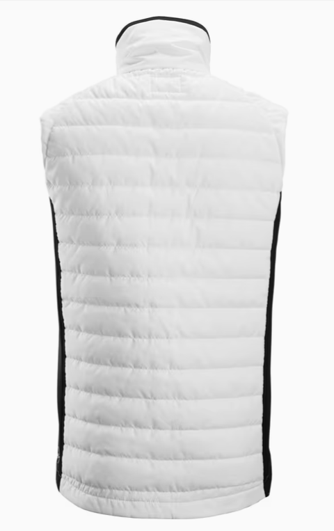 Universel Insulator Vest, Herre, Hvid/Sort - Snickers 4512