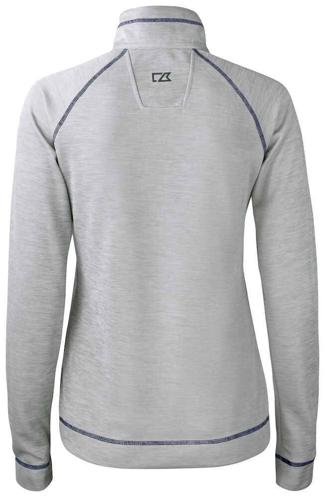 Chambers Half Zip, Dame, Grå - Cutter & Buck 358413