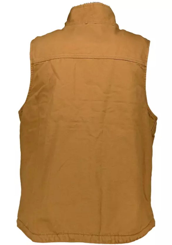 Carhartt Mock Neck Vest Herre, Brun - Carhartt 104277 - BRN