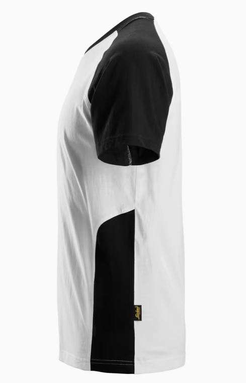 Snickers T-shirt 2550, Hvid/Sort