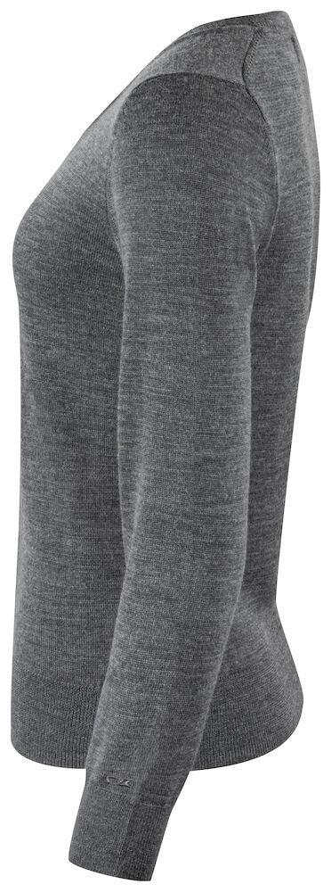 Vernon V-neck Dame, Mørkegrå - CUTTER & BUCK 355433