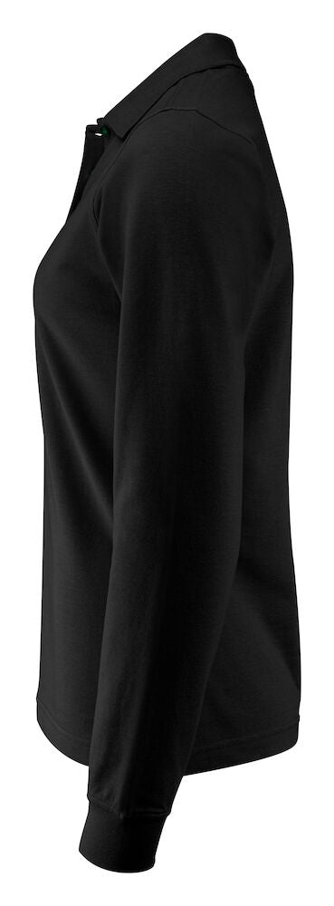 Surf Pro Langærmet Dame Polo, Sort - PRINTER 2265027