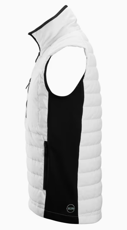 Universel Insulator Vest, Herre, Hvid/Sort - Snickers 4512