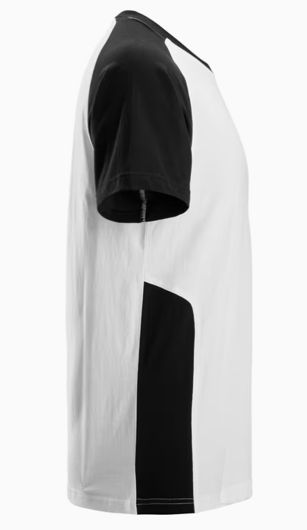 Snickers T-shirt 2550, Hvid/Sort