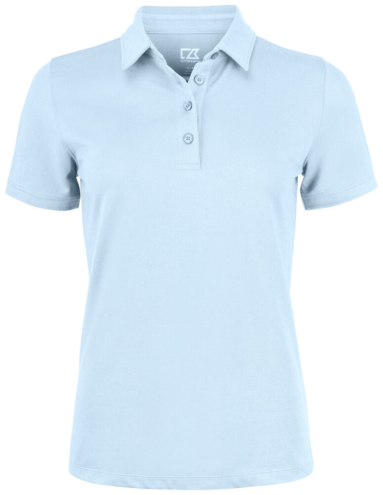 Oceanside Stretch Polo, Dame, Himmelblå - CUTTER & BUCK 354431
